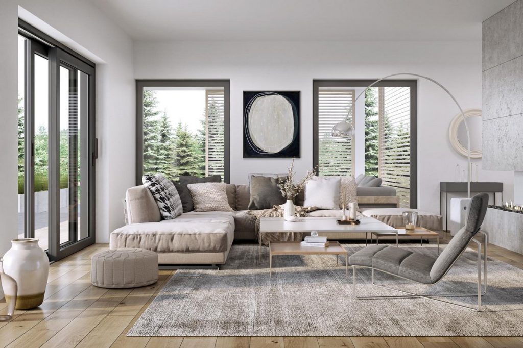 Okna stałe i drzwi tarasowe przesuwne Vetrex. Fot. Vetrex